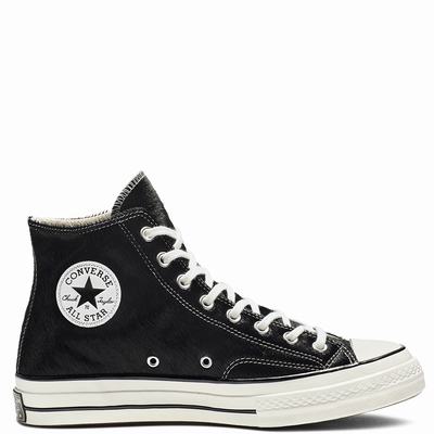 Converse Chuck 70 Pony Hair - Miesten Matalavartiset Tennarit - Mustat